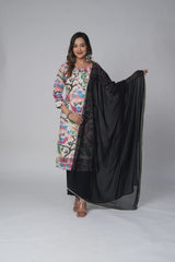 Premium Chanderi Printed Suit set