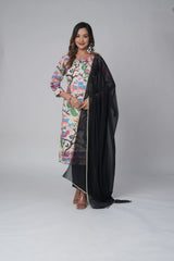 Premium Chanderi Printed Suit set
