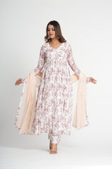 Stylish Naira Georgette Anarkali Set