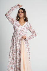 Stylish Naira Georgette Anarkali Set