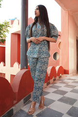 Stylish Cotton Fusion Co-ord Set