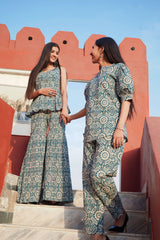 Stylish Cotton Fusion Co-ord Set