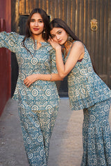 Stylish Cotton Fusion Co-ord Set