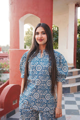 Stylish Cotton Fusion Co-ord Set