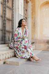 Stylish Floral naira pattern Kurta & Pant