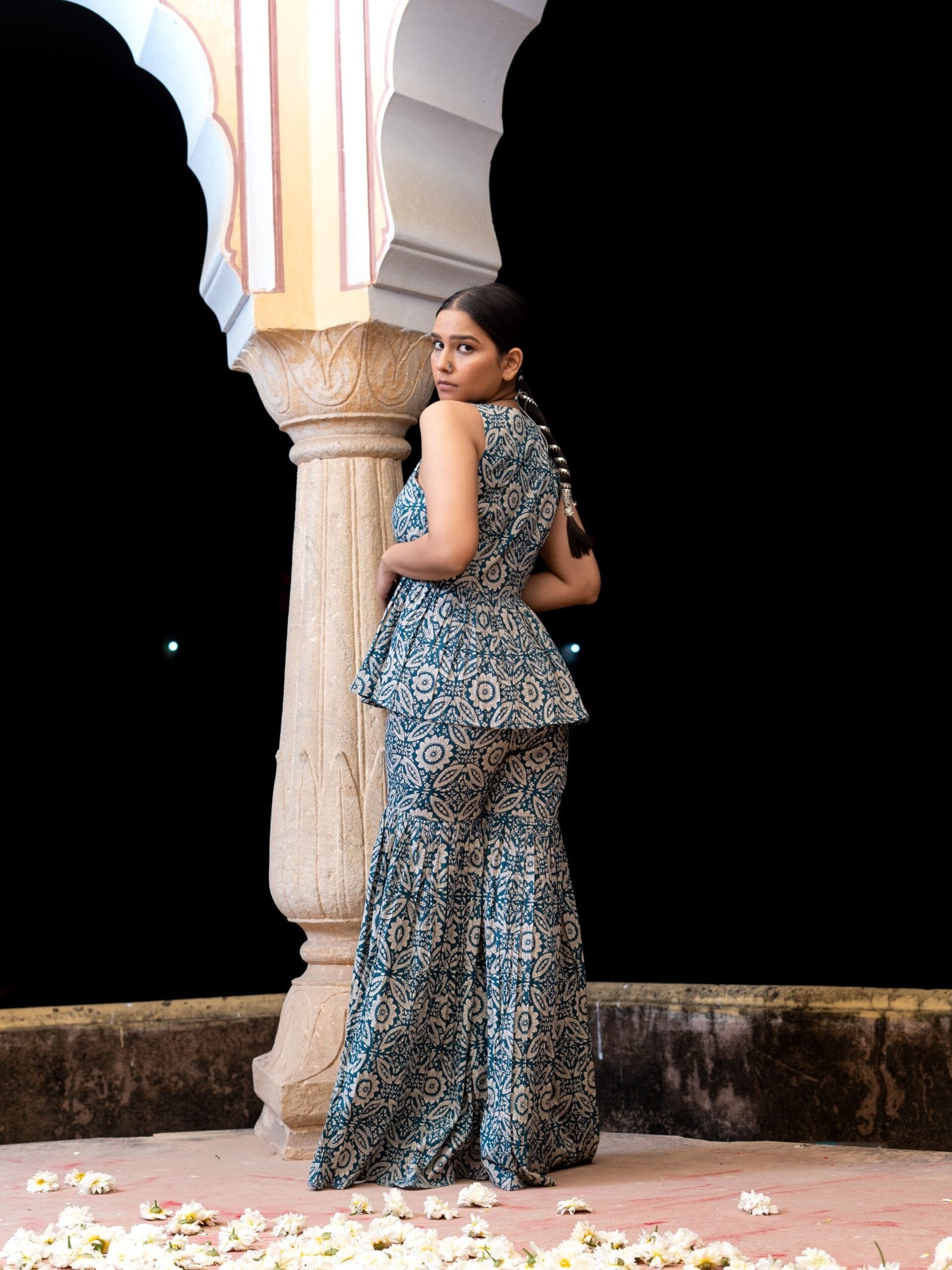 Cotton Fusion Sharara