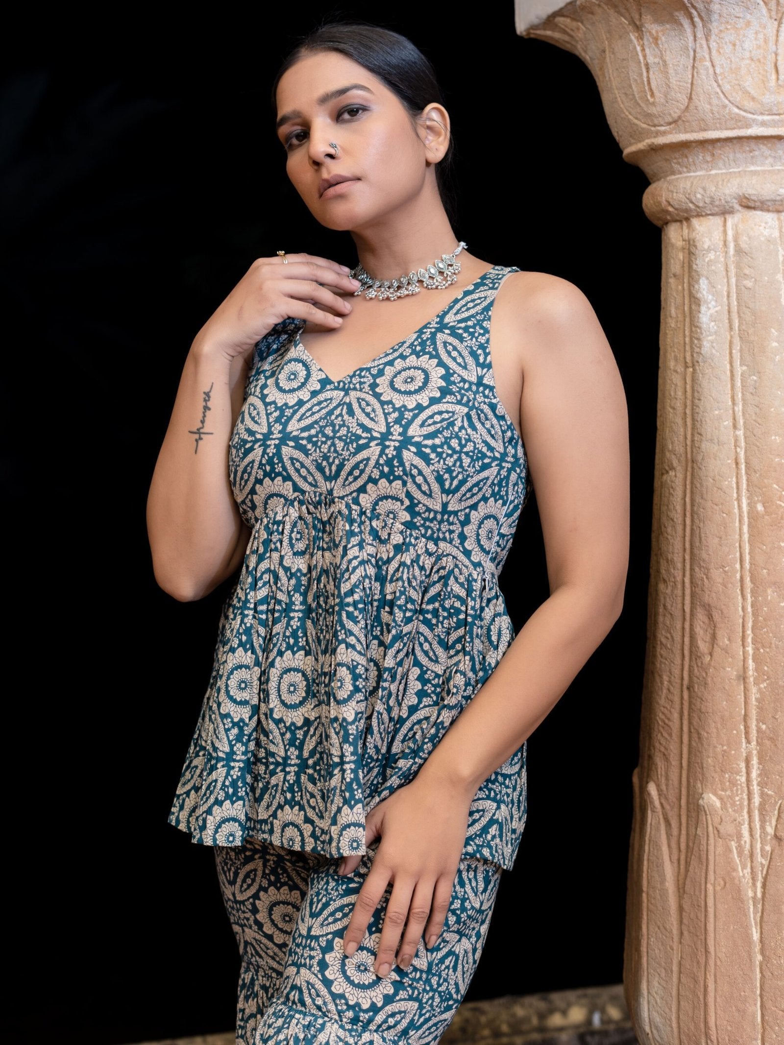 Cotton Fusion Sharara