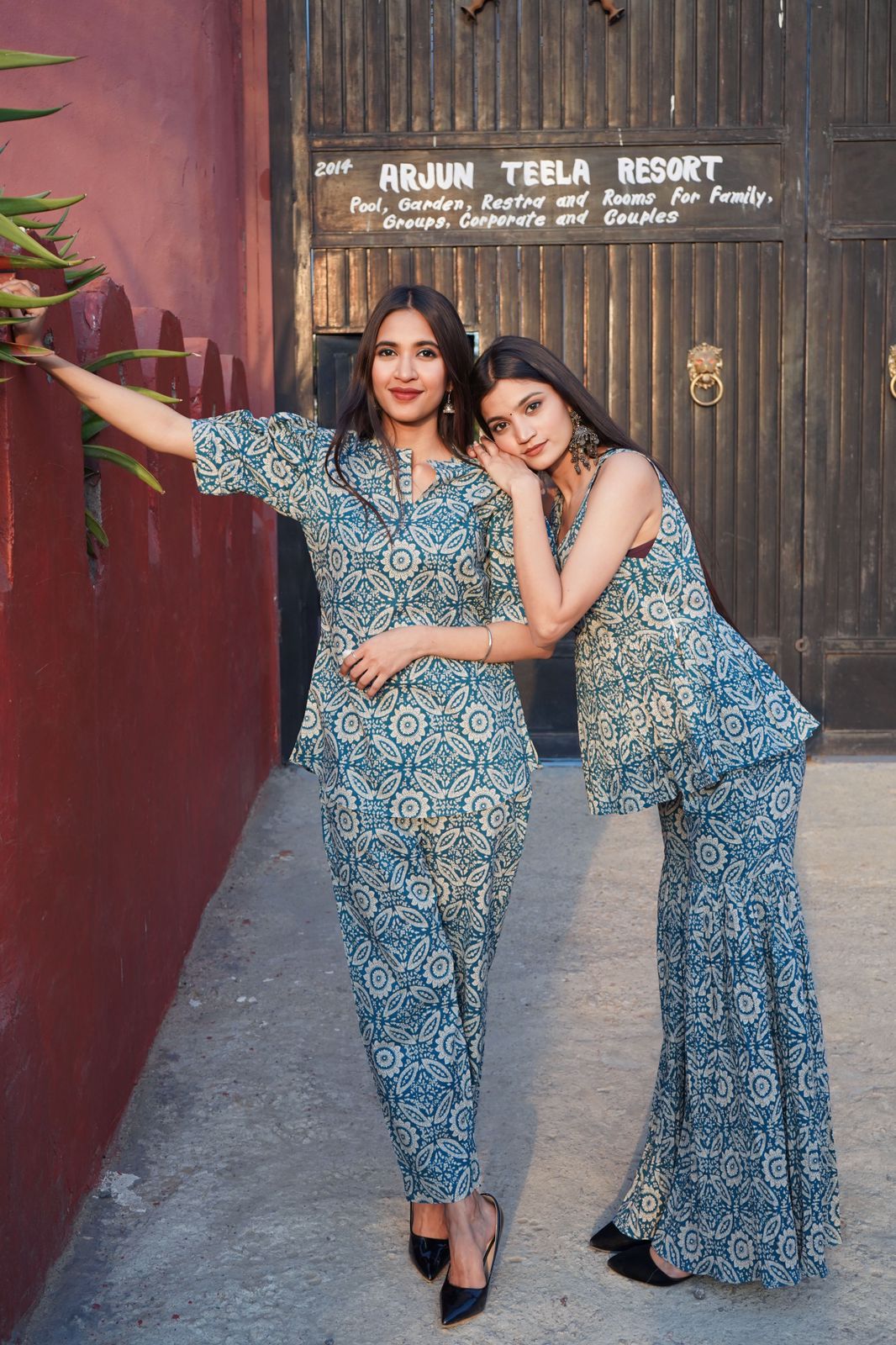 Stylish Cotton Fusion Co-ord Set