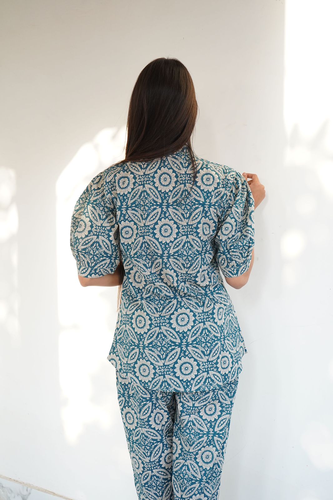 Stylish Cotton Fusion Co-ord Set