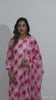 Straight Rose Print Kurta Set